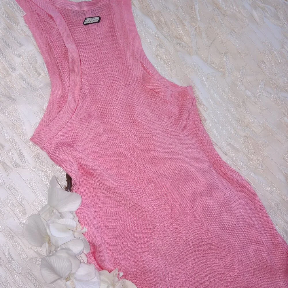 MSGM Razorback Tank Top - Picture 3 of 9